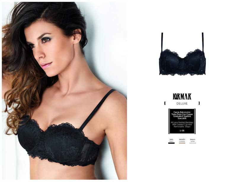 Korzetová push-up podprsenka Deluxe Lormar