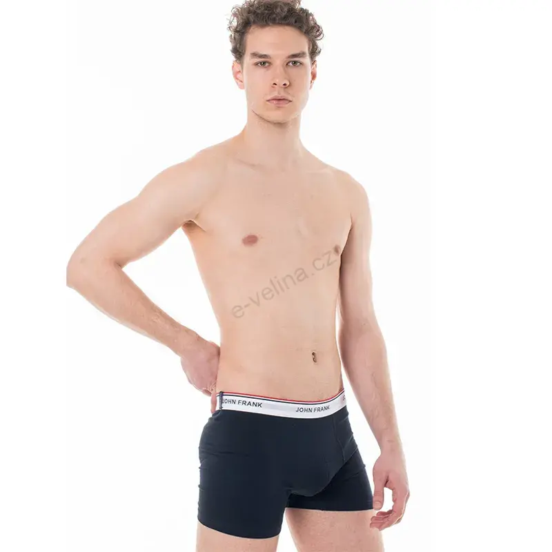 Pánské boxerky John Frank JF3BBR01 3Pack