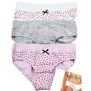 Bavlněné kalhotky Lovelygirl 4358 | box 3ks