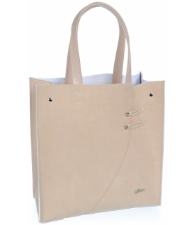 Růžová moderní obdélníková  dámská kabelka S753 GROSSO